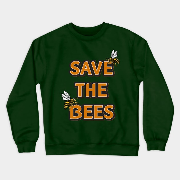 Save The Bees Crewneck Sweatshirt by Vanilla Susu